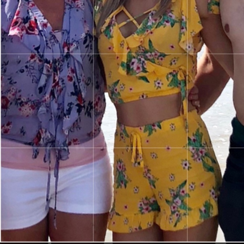 Floral Two Piece Set